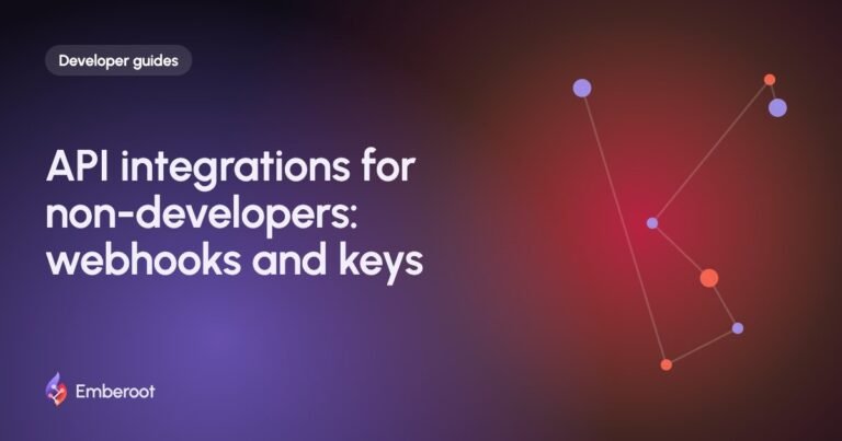 API integrations for non-developers: webhooks and keys