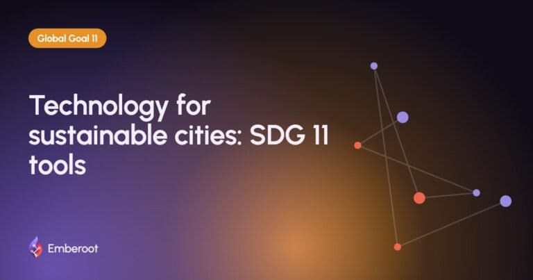 Technology for sustainable cities: SDG 11 tools