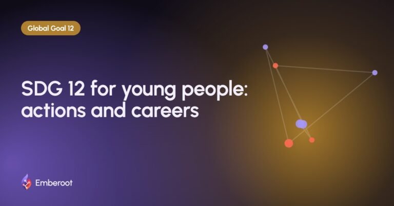 SDG 12 for young people: actions and careers