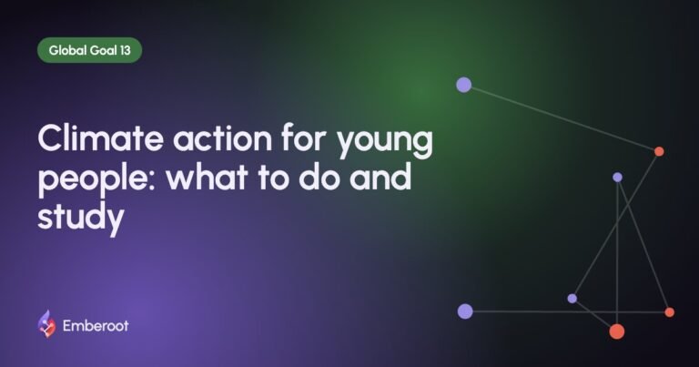 Climate action for young people: what to do and study