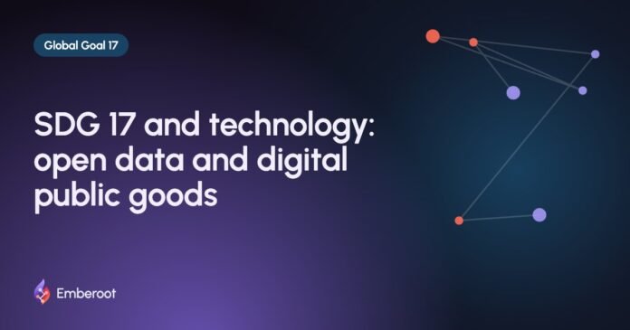 SDG 17 and technology: open data and digital public goods