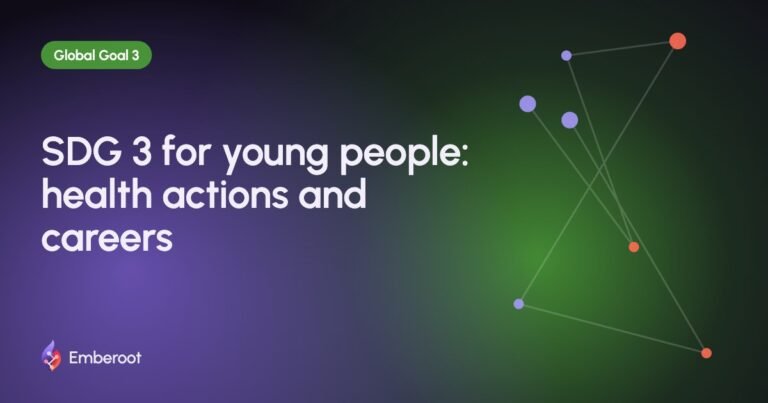 SDG 3 for young people: health actions and careers