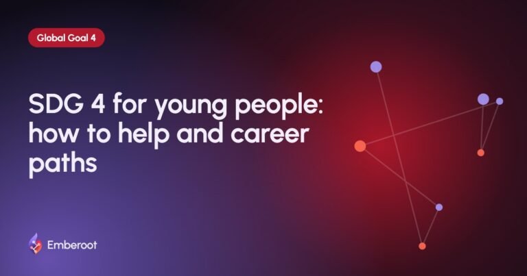 SDG 4 for young people: how to help and career paths