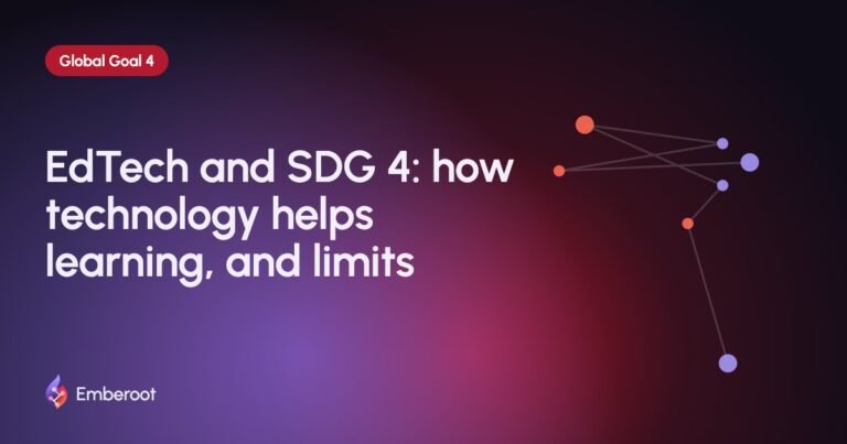 EdTech and SDG 4: how technology helps learning, and limits