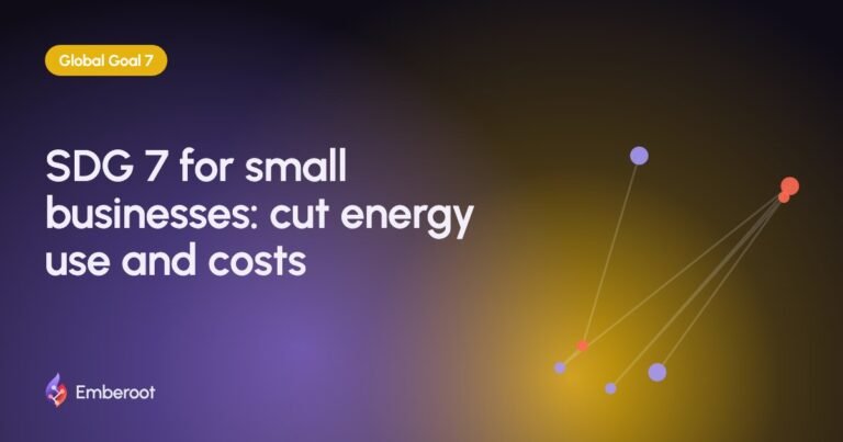 SDG 7 for small businesses: cut energy use and costs