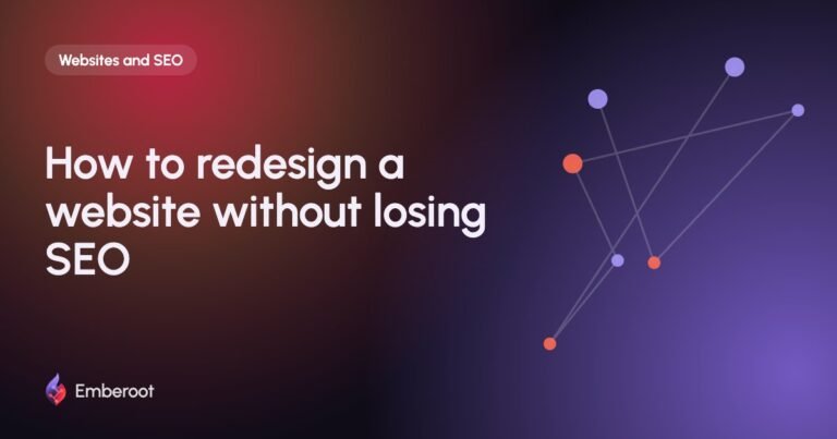 How to redesign a website without losing SEO