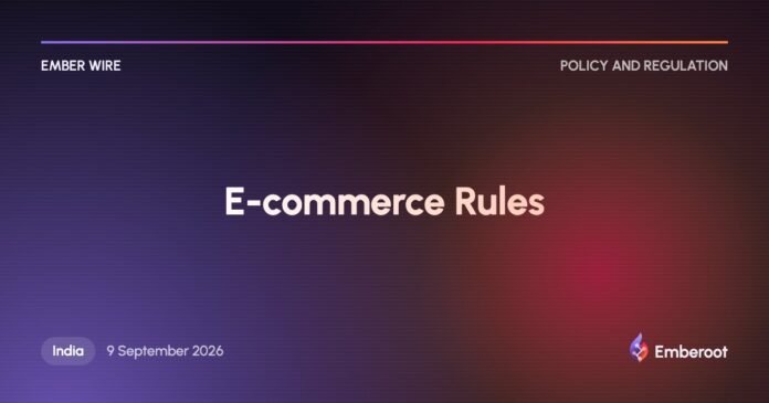 Ember Wire: E-commerce rules now require prior prices and dark pattern audits