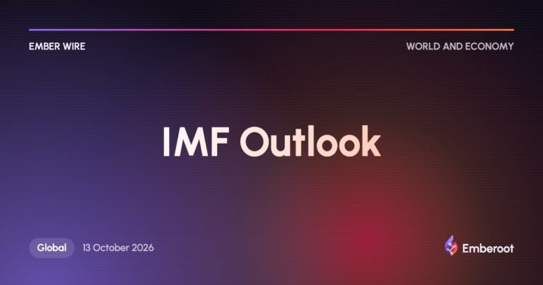 Ember Wire: IMF lifts 2026 world growth forecast to 3.1% but warns of strain