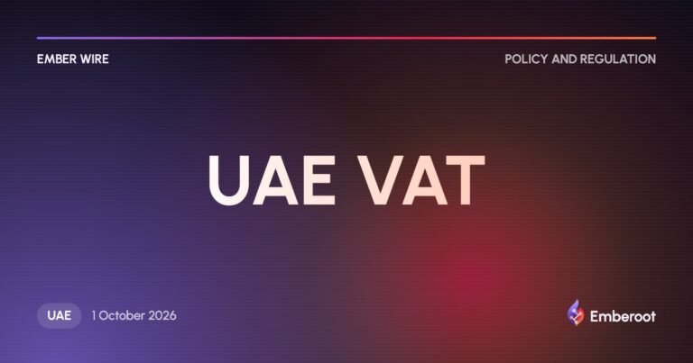 Ember Wire: New UAE VAT rules on staff benefits and cash buys now in force